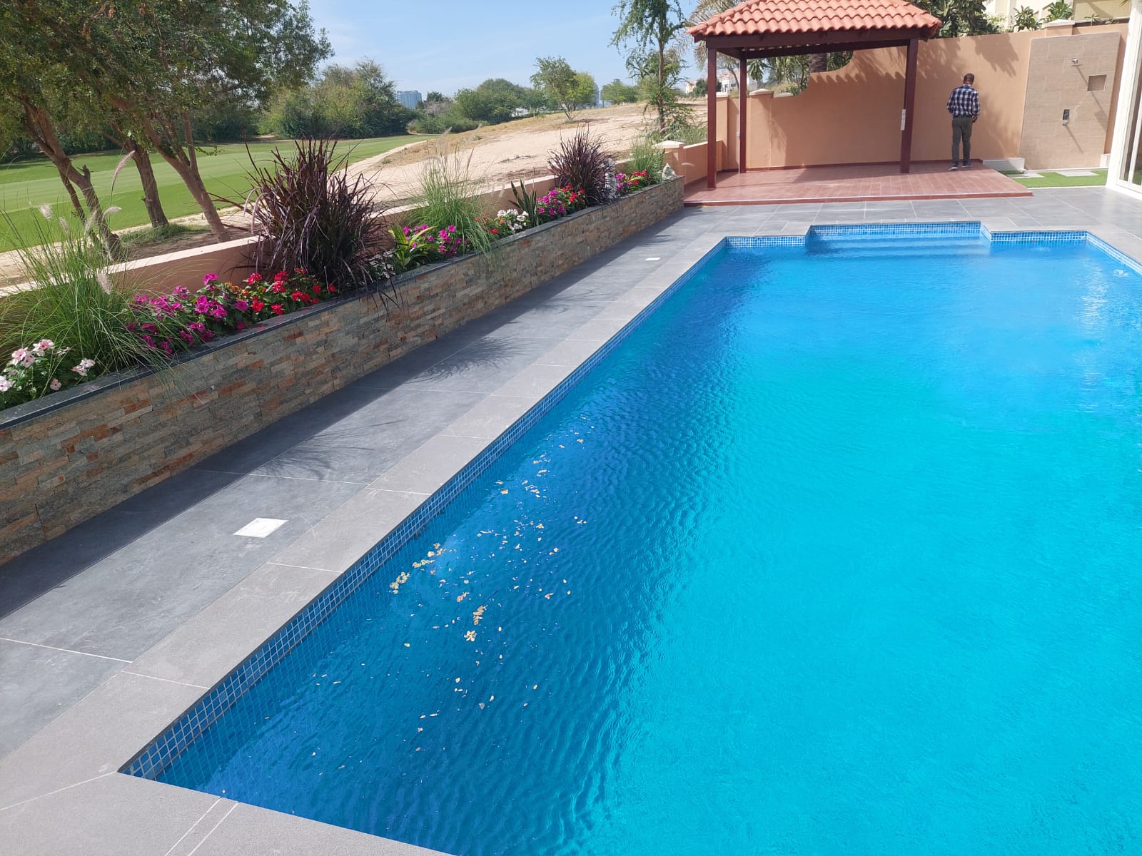Swimming pool works project